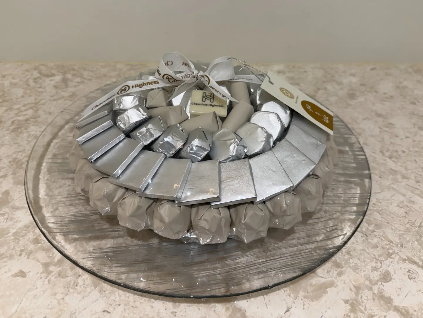 Belgian Chocolate In Silver Plate