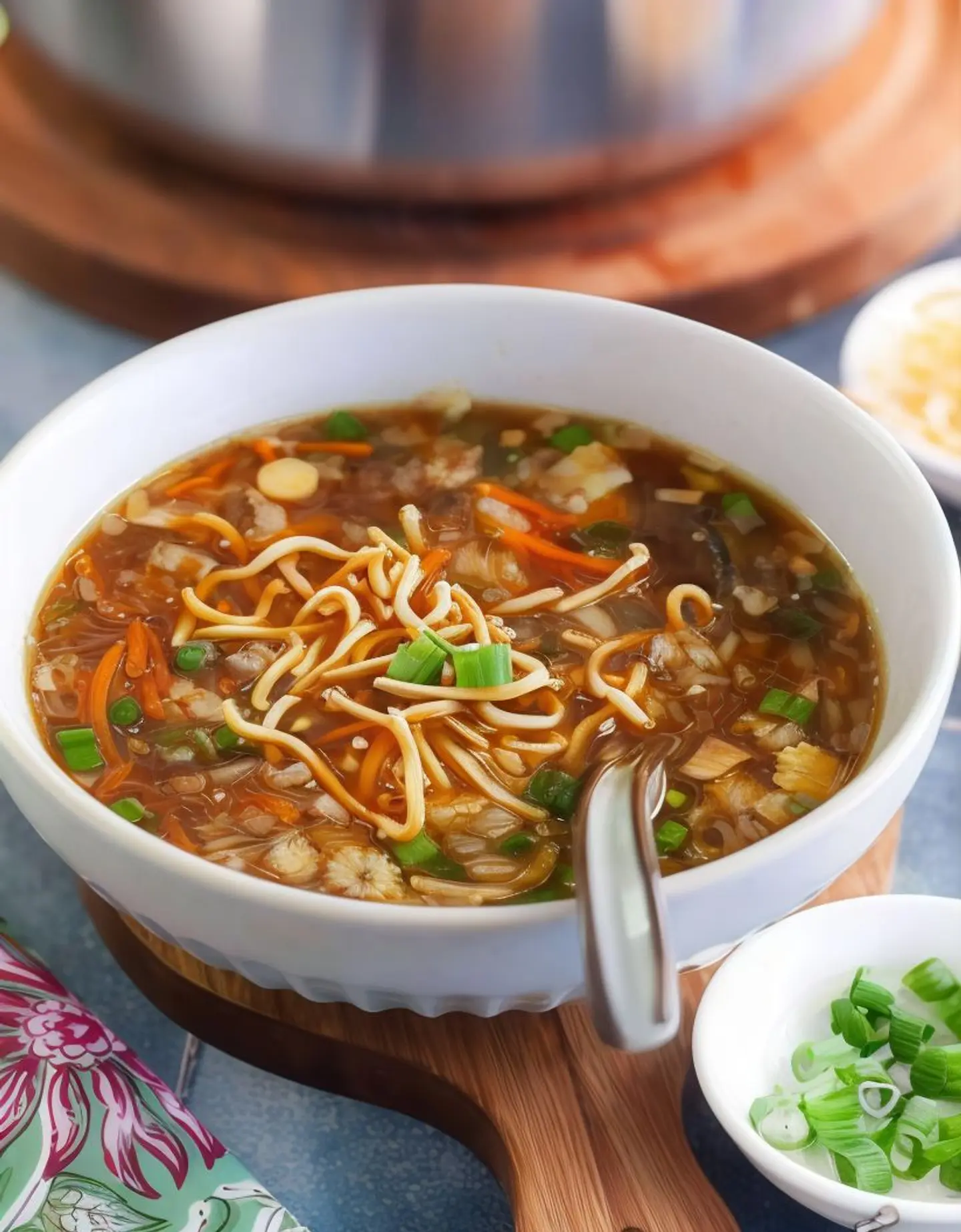 شوربة دجاج مانشو