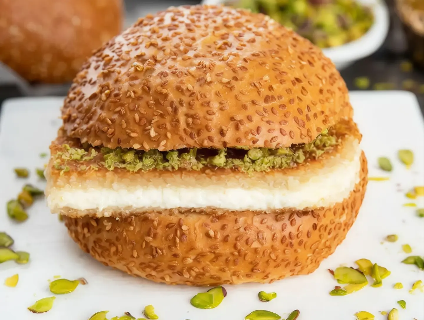 كعكة كنافة نابلسية