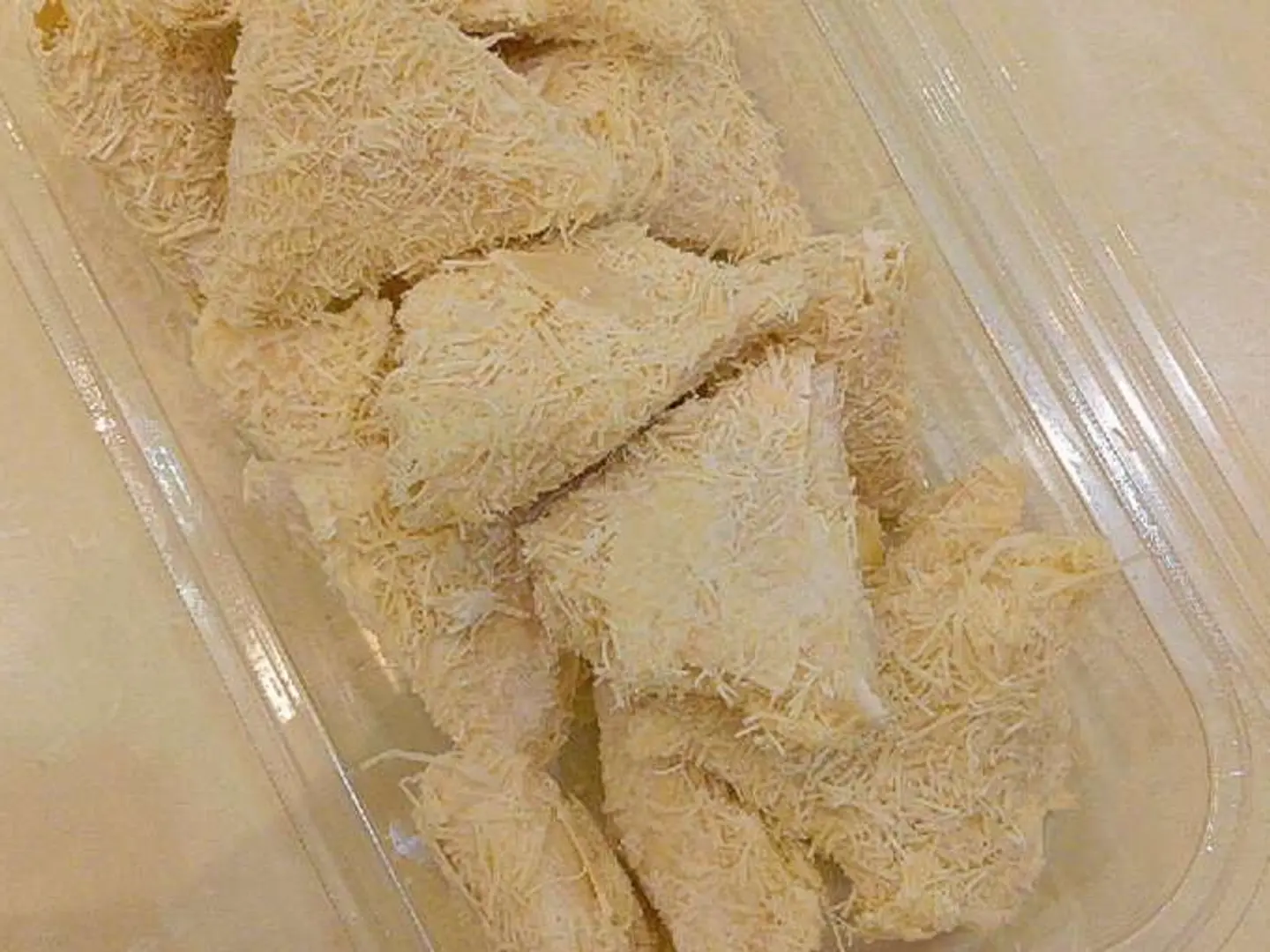 سمبوسة حشوة جبن كيري مغطاة كنافة 20 حبه