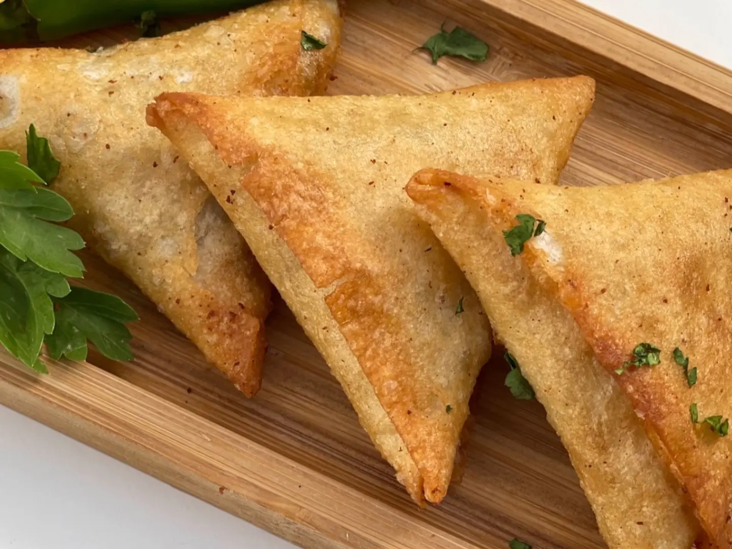 سمبوسة دجاج 10 حبه مقليه