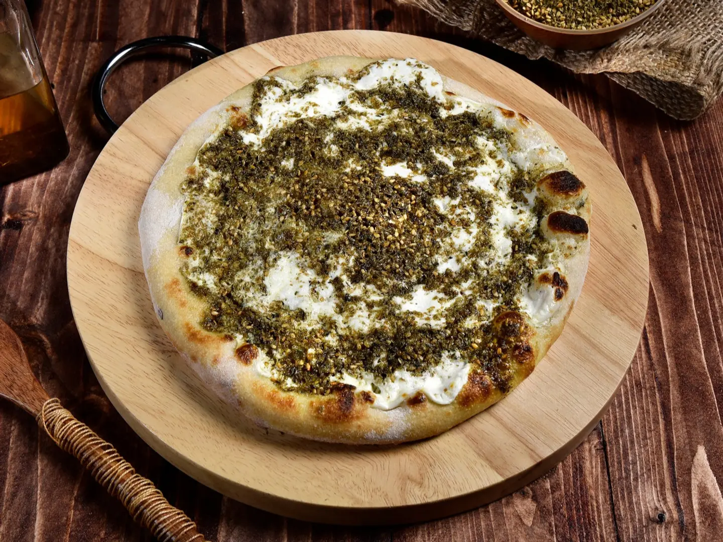 لبنة بالزعتر