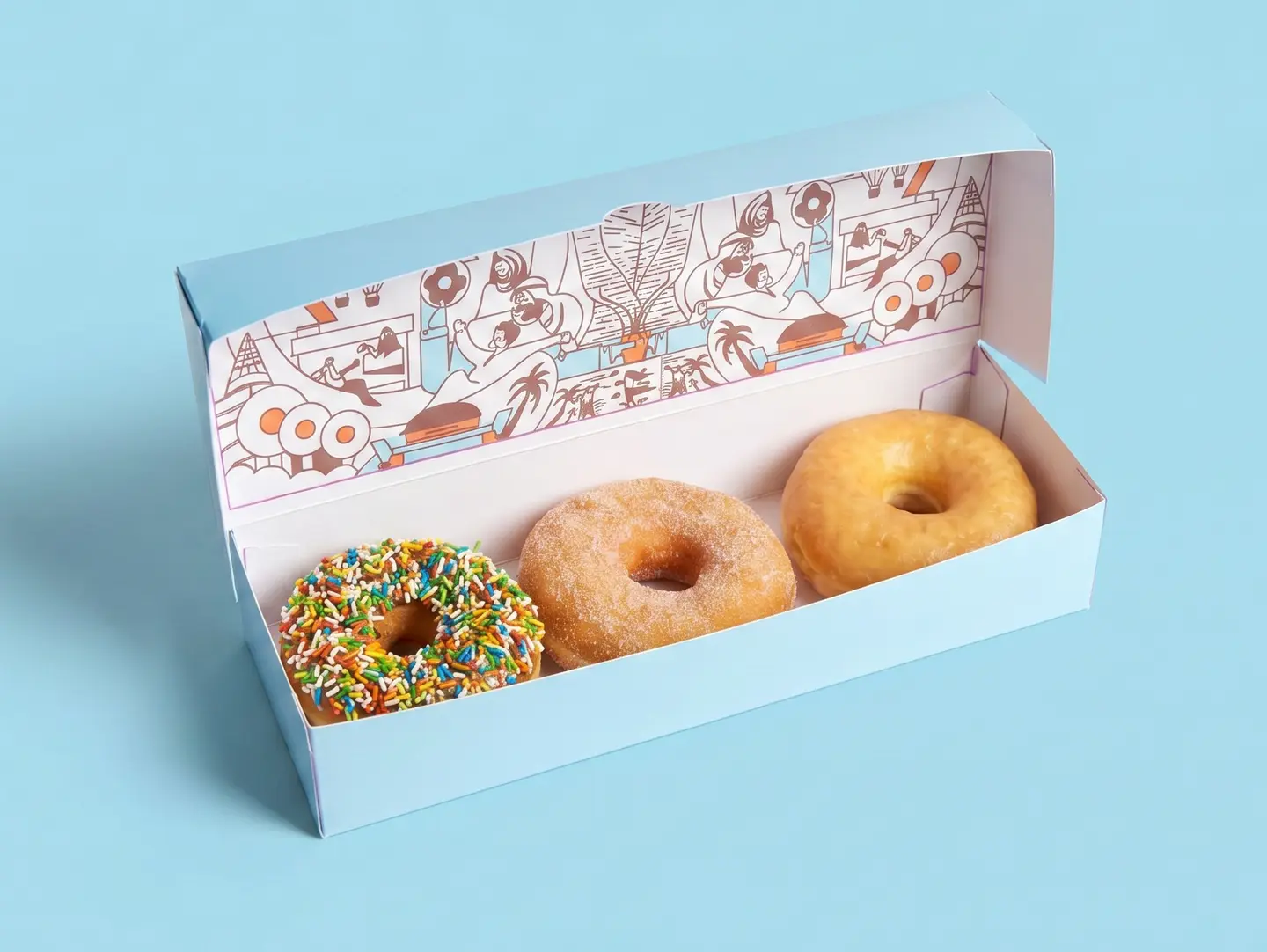 Box Of 3 Regular Donuts