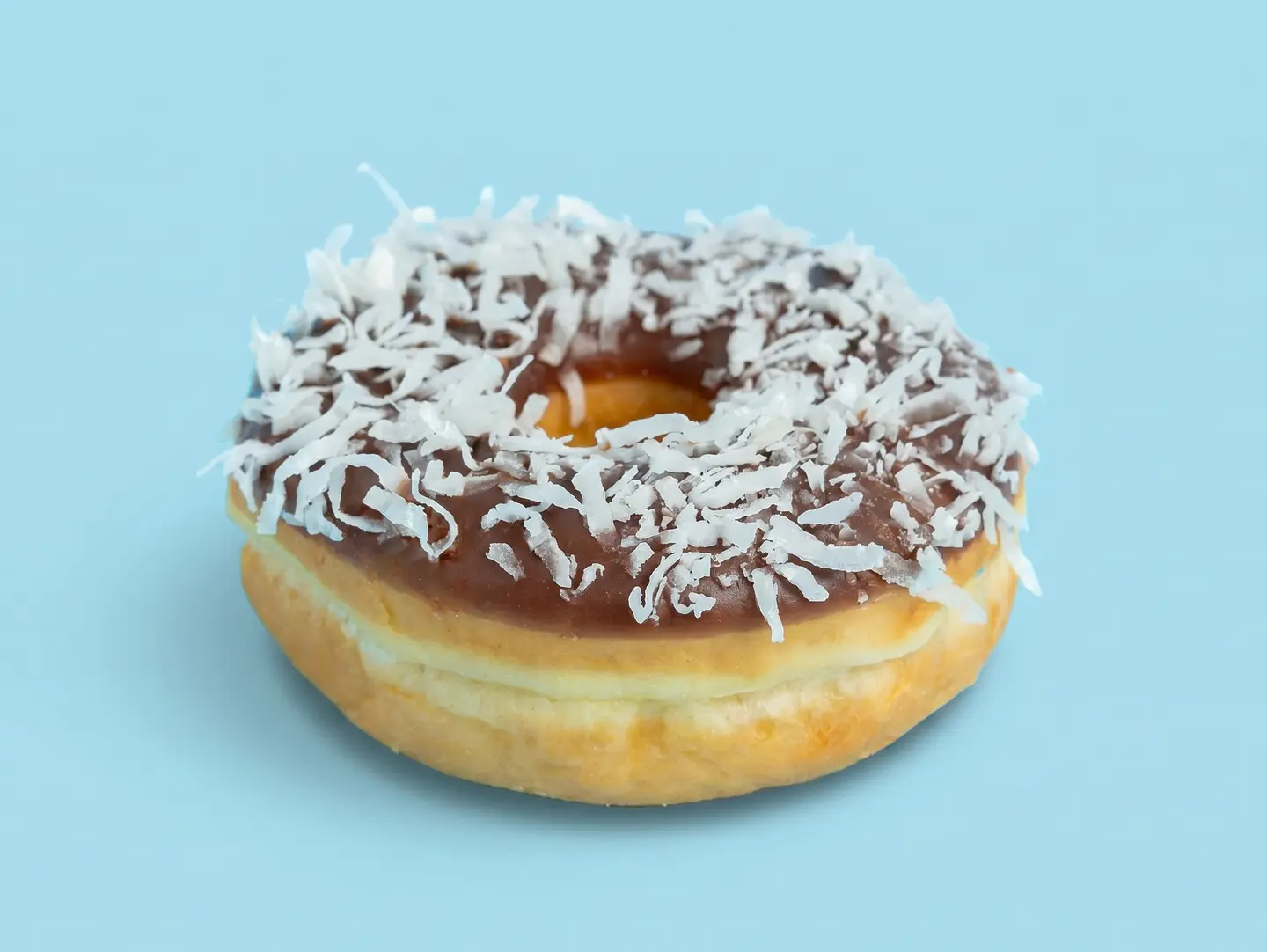 White Coconut Donut