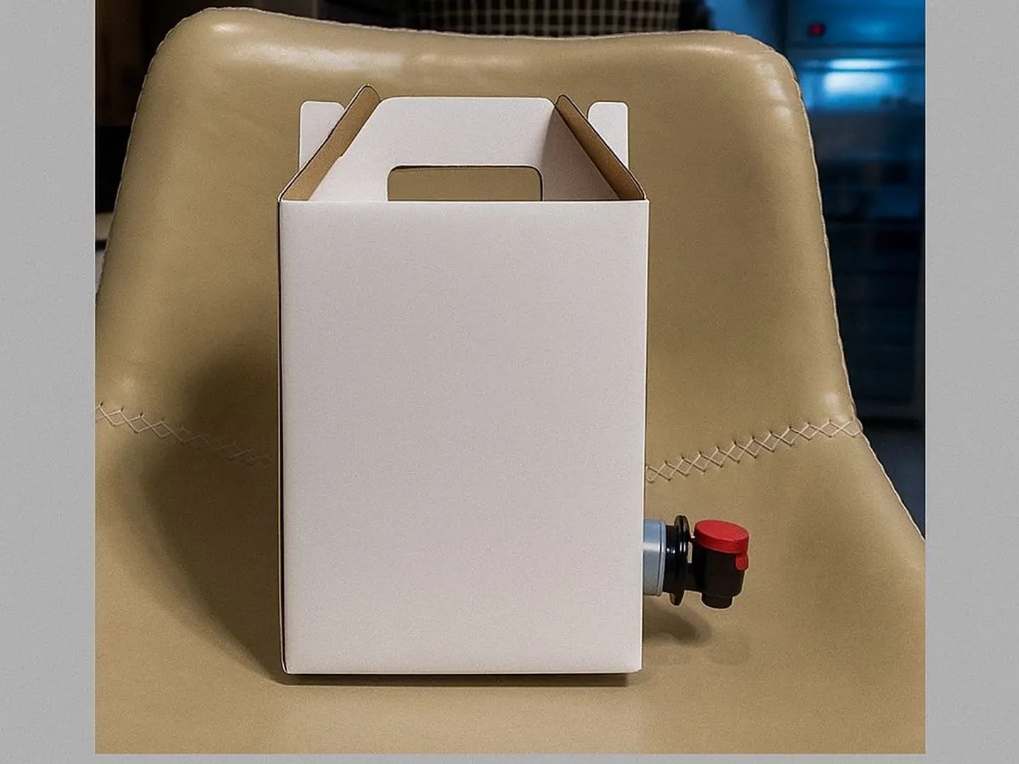 Red Tee 1 Liter Paper Thermos