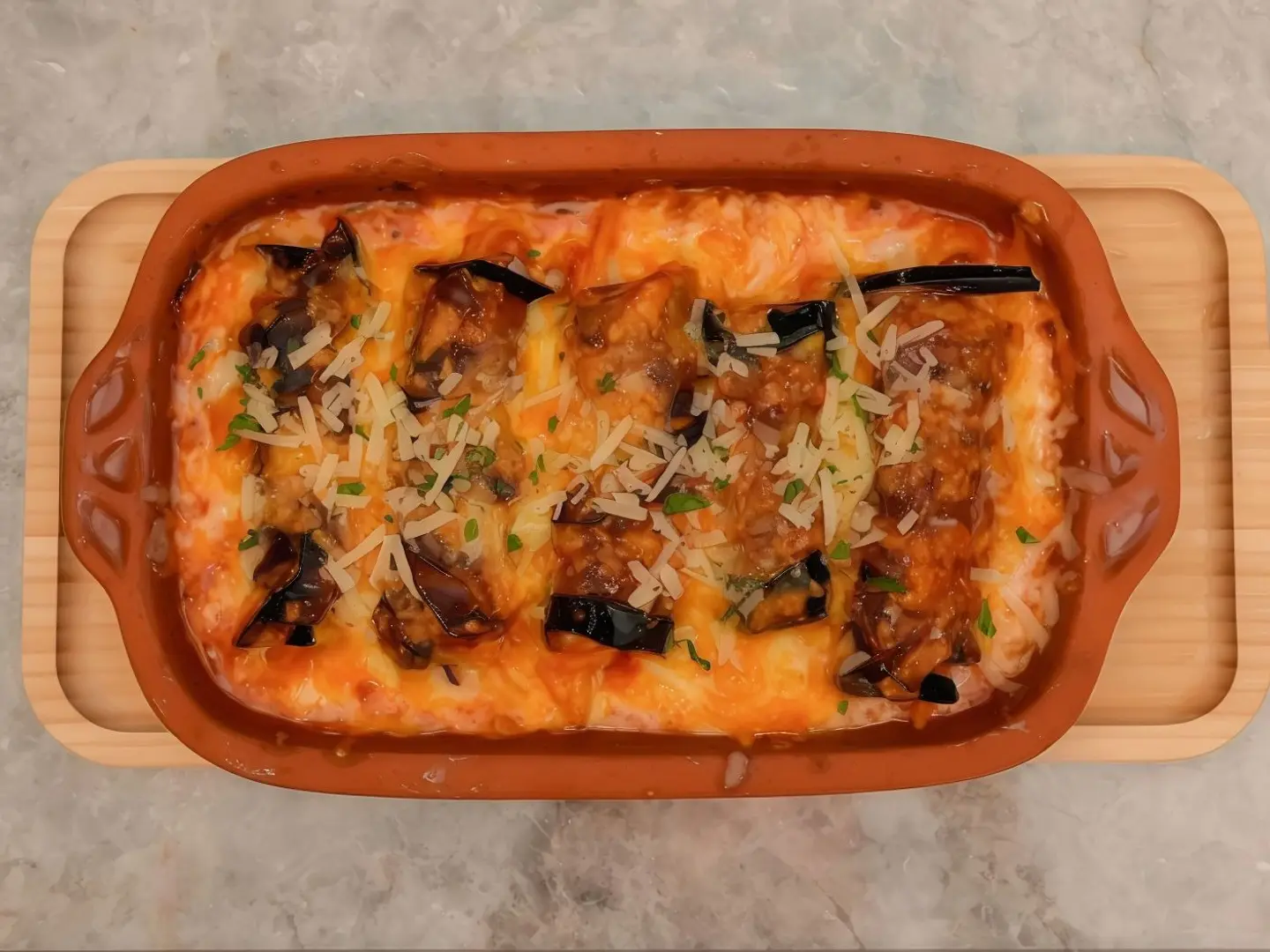 باذنجان باستا