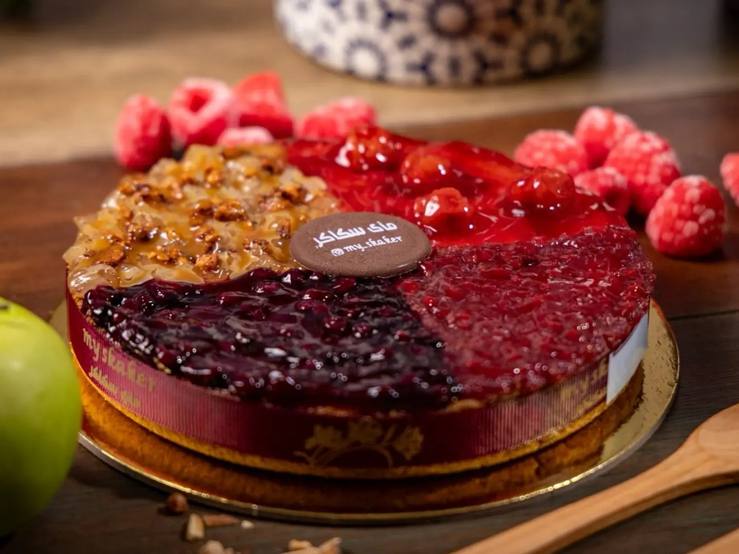 تشيز كيك كبير مكس