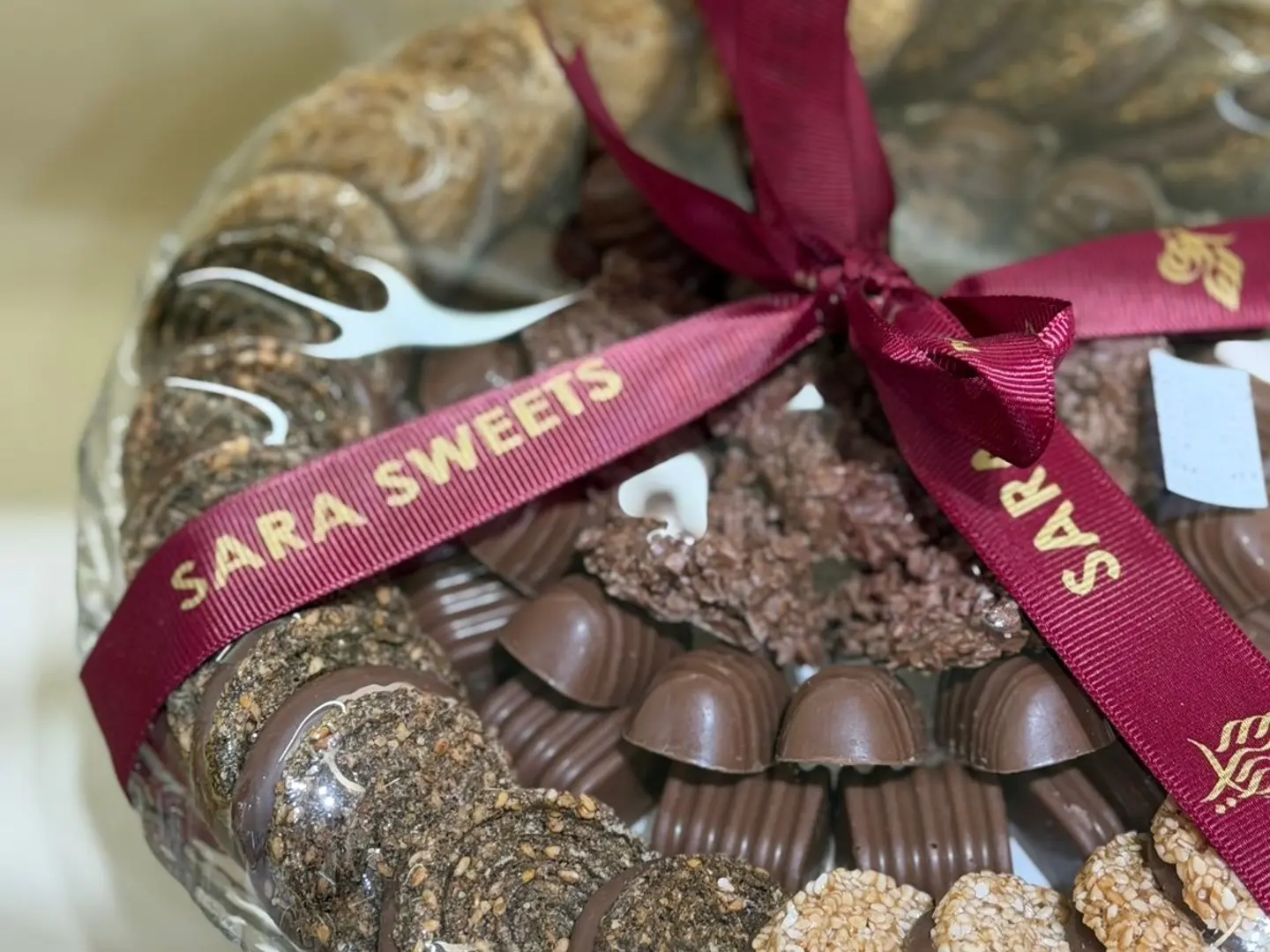 Luxury Belgium Chocolate Tray