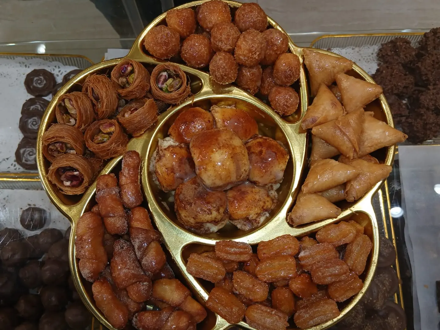 صينية حلويات رمضان المنعشة