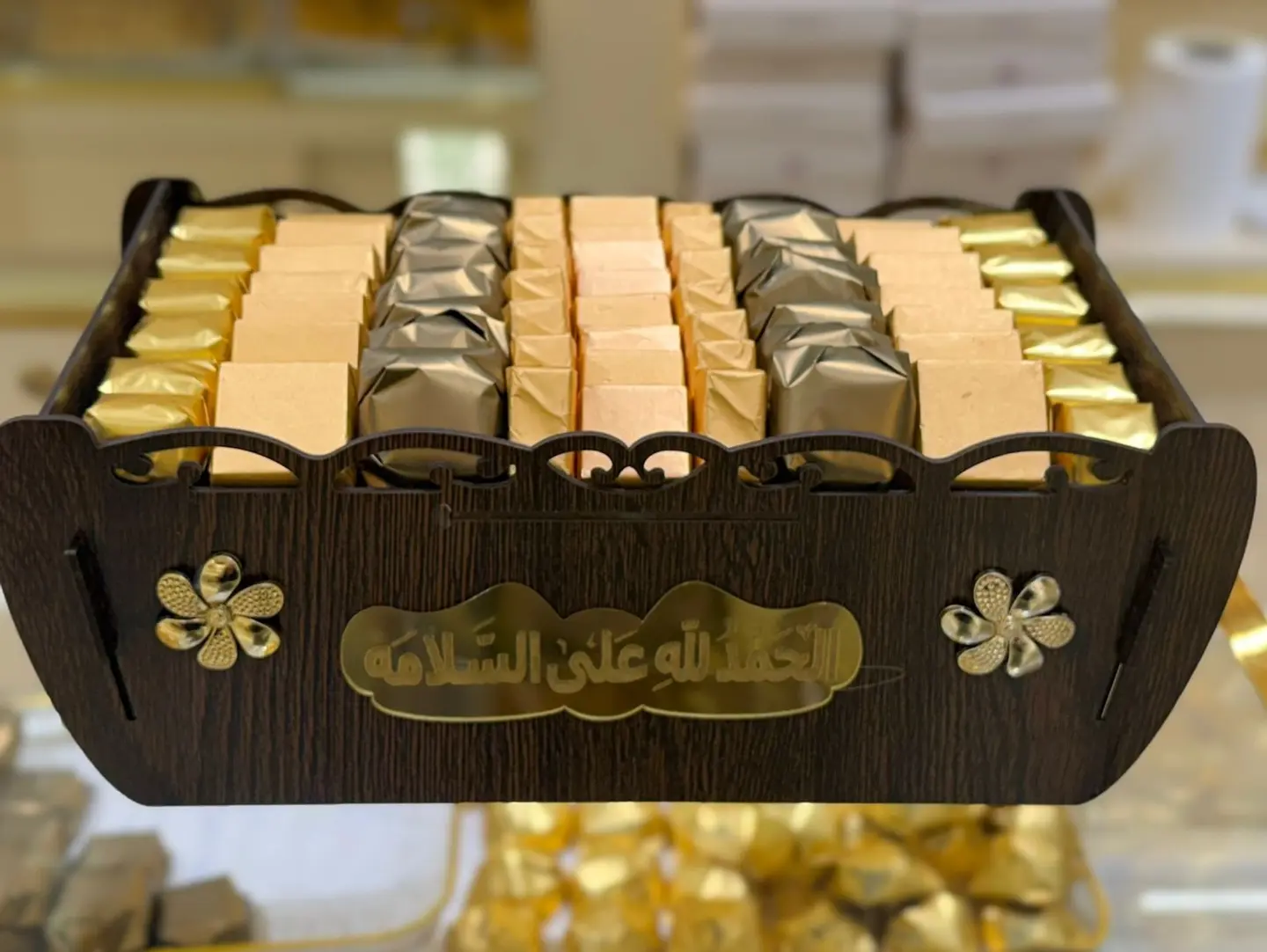 Thank God For Your Safety Chocolate Tray