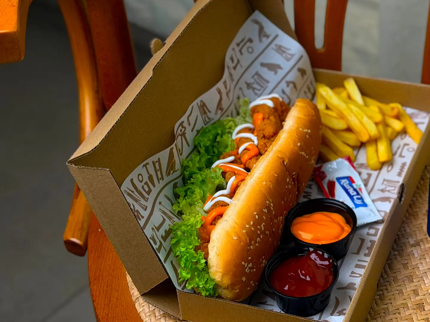 ساندوتش استريبس صغير