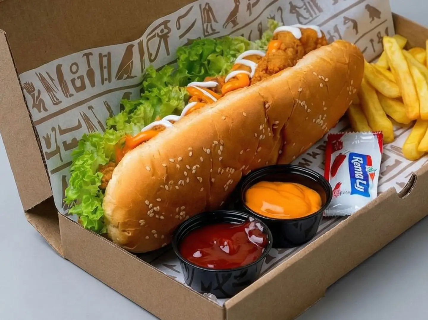 ساندوتش استريبس صغير