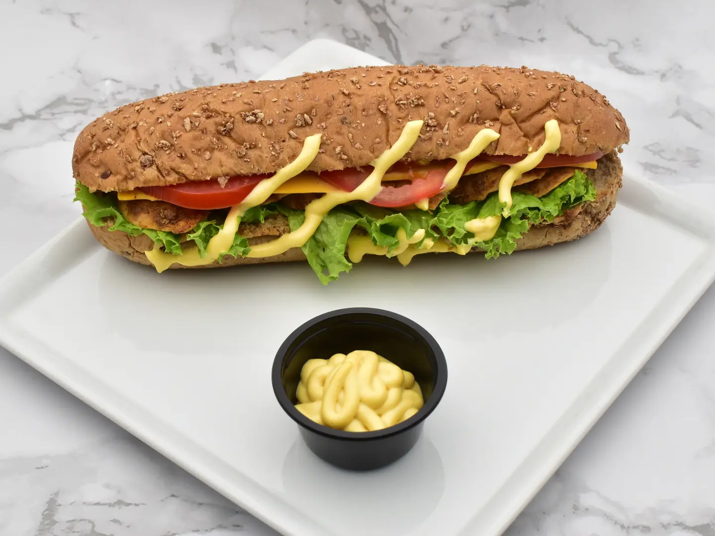 ساندويش دجاج مشوي