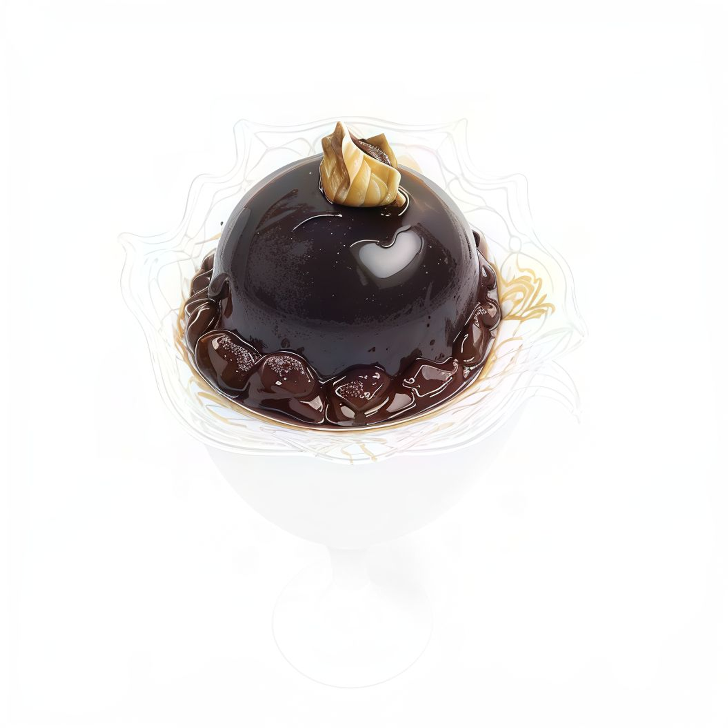 Chocolate Mousse Piece