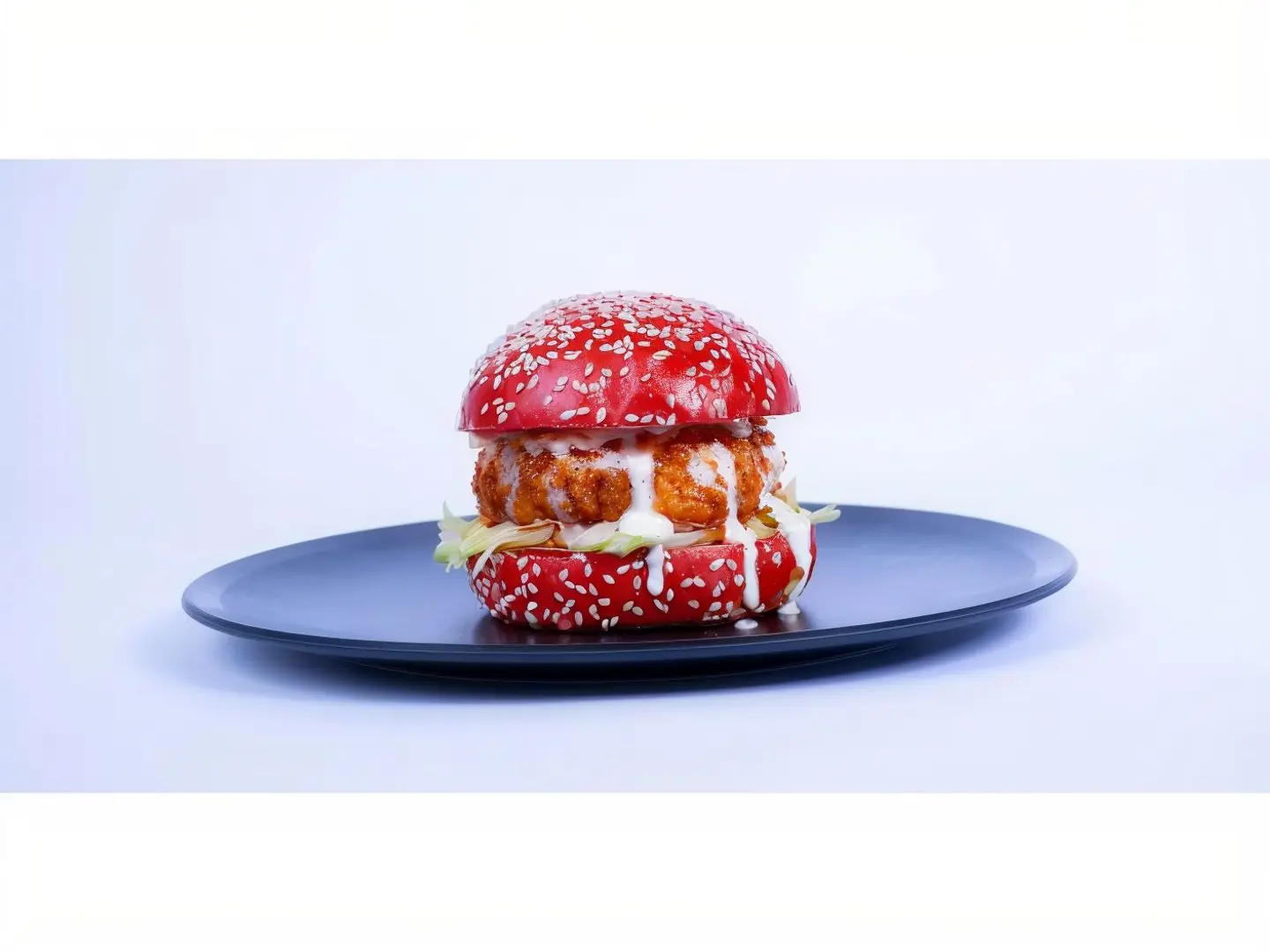 برجر الدجاج المقرمش