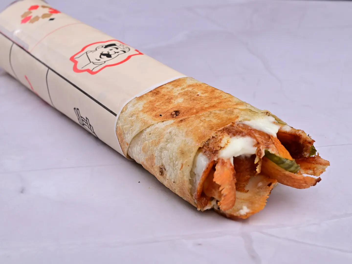شاورما خبز صاج
