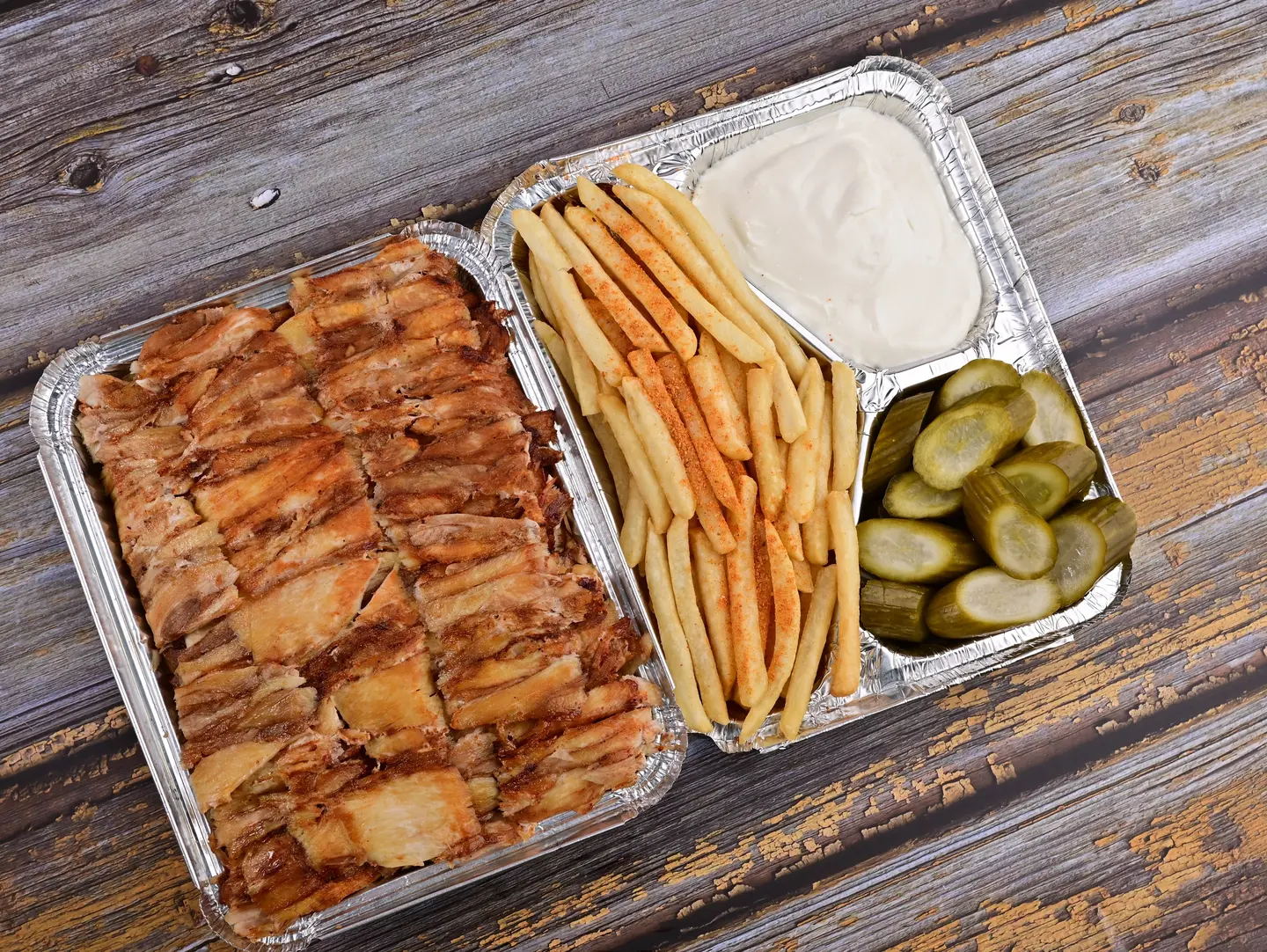 شاورما نص كيلو