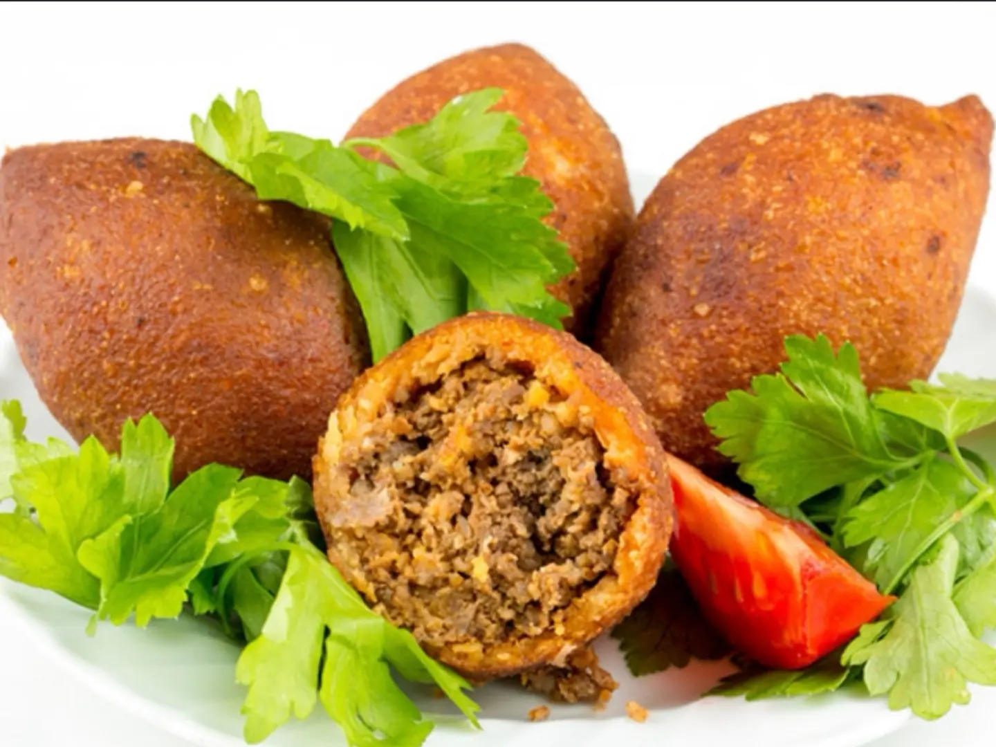 نص كيلو كبه باللحم المفروم