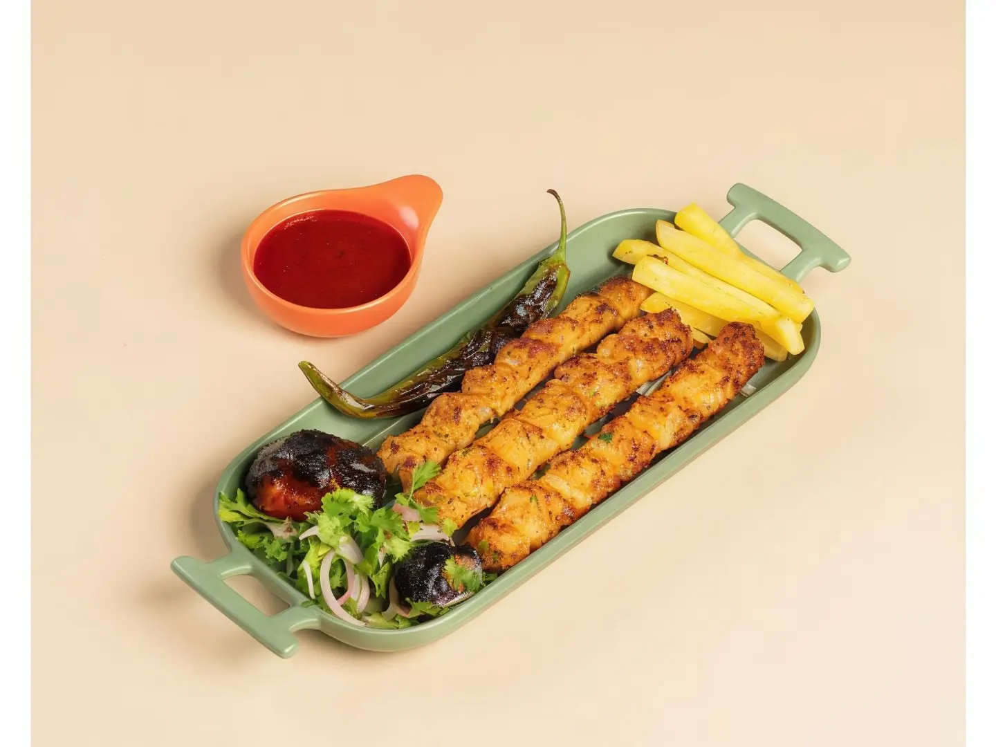 Chicken Seekh Kebab