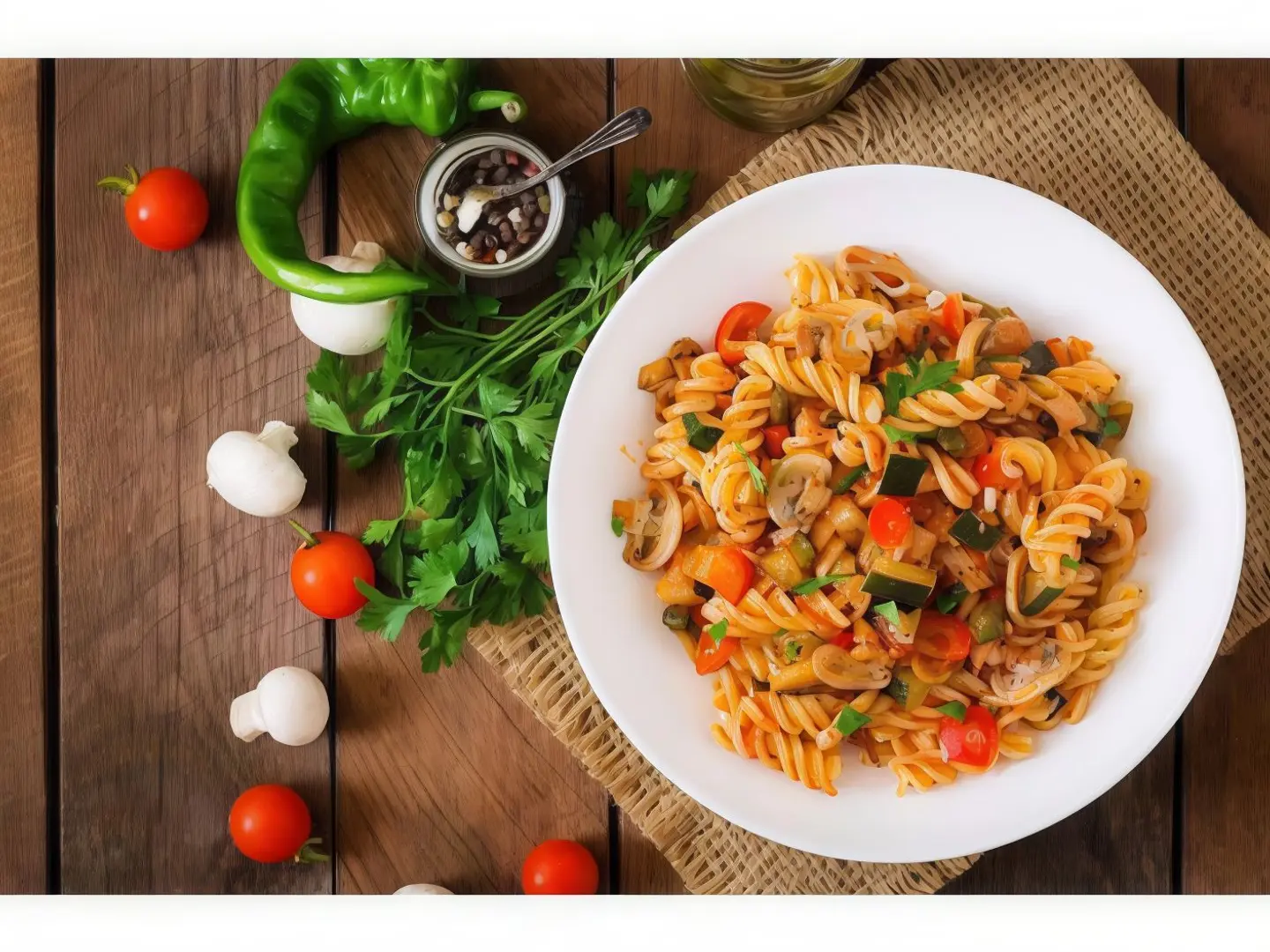 Spaghetti With Vegetables