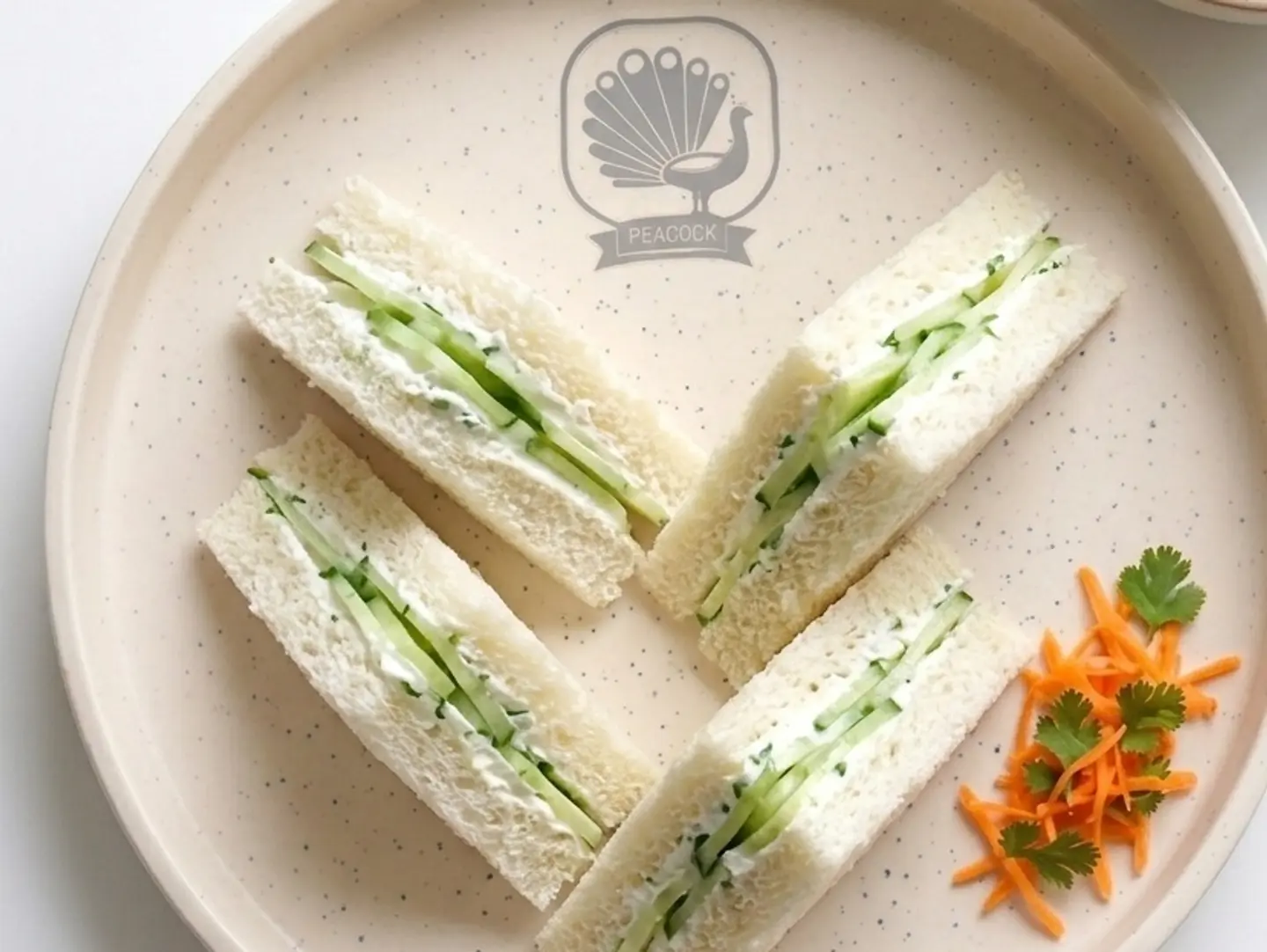 Cream Cheese Cucumber Sandwich