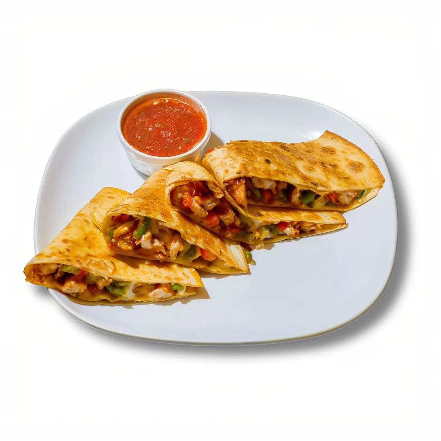 Cheesy Chicken Quesadilla