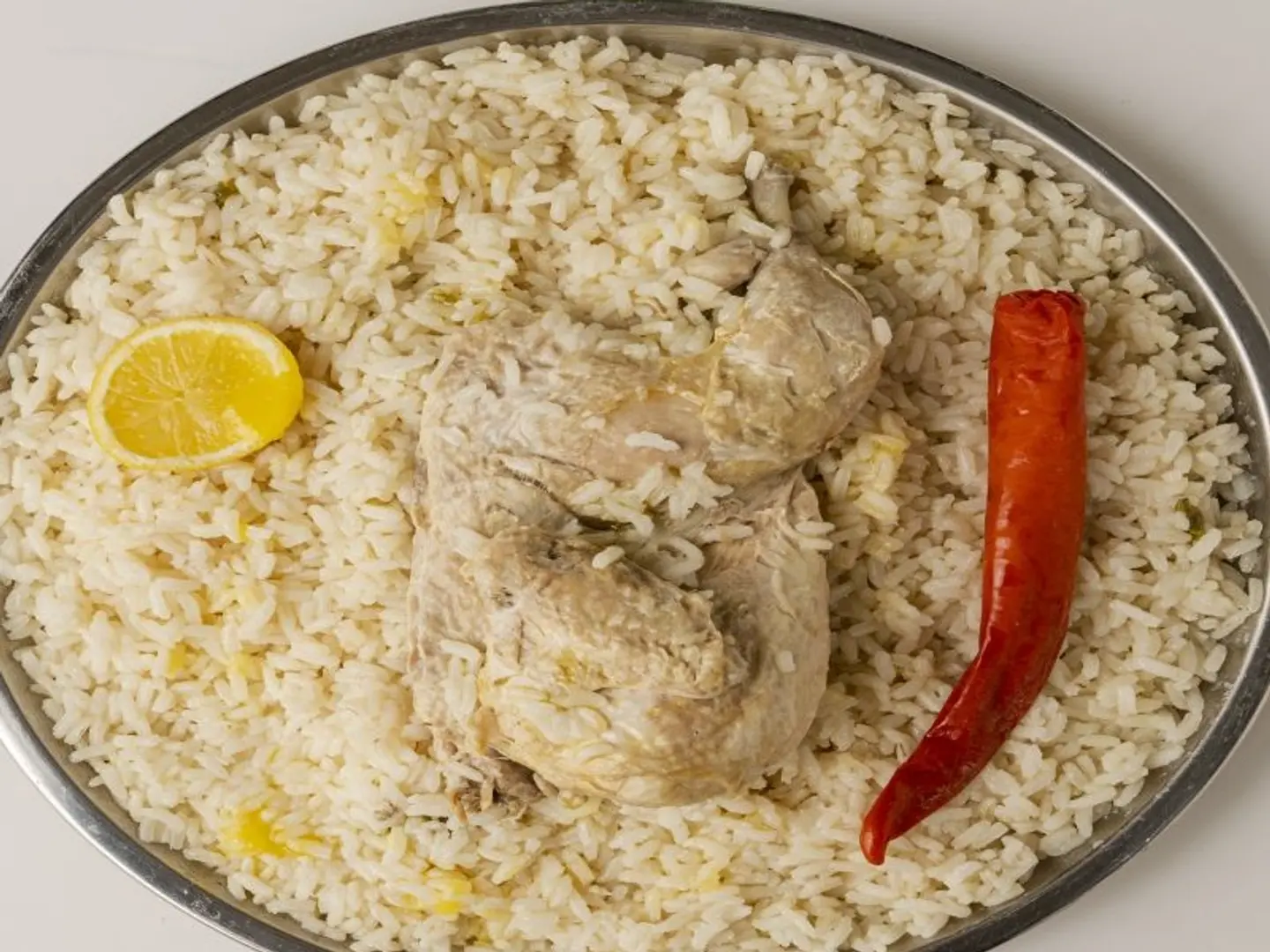 نصف حبه مضغوط دجاج برز ابو بنت ابيض