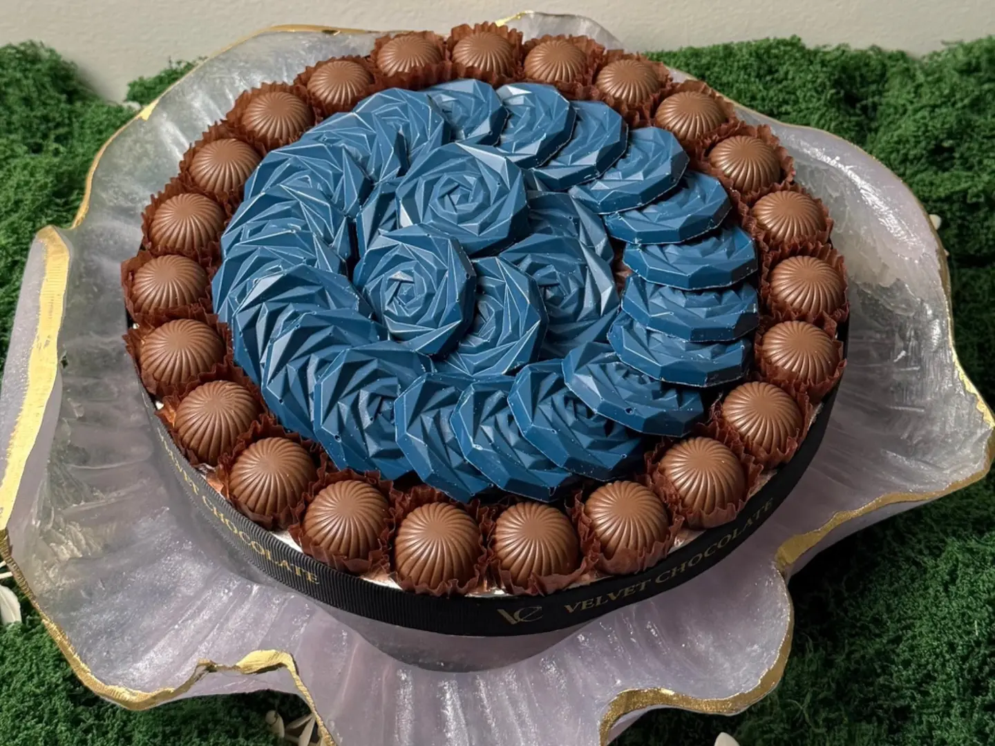 صينية شوكولا مواليد