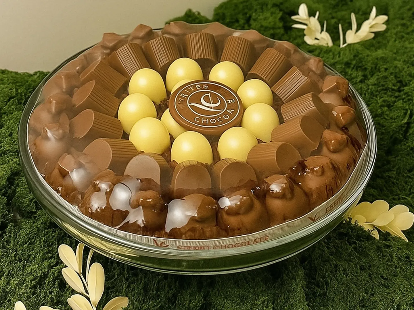 صينية شوكولا مكشوف