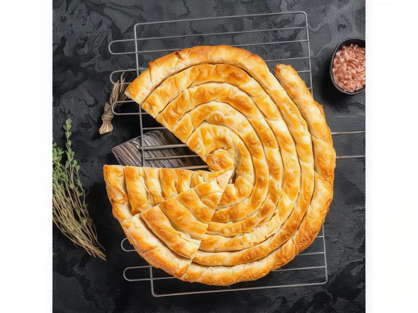 Turkish Pie With Labneh