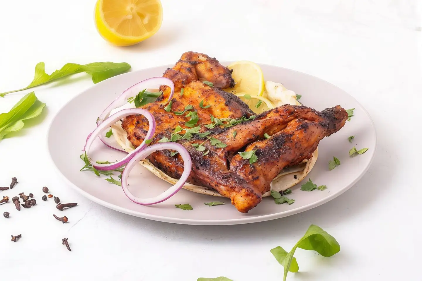 Half Charcoal Chicken