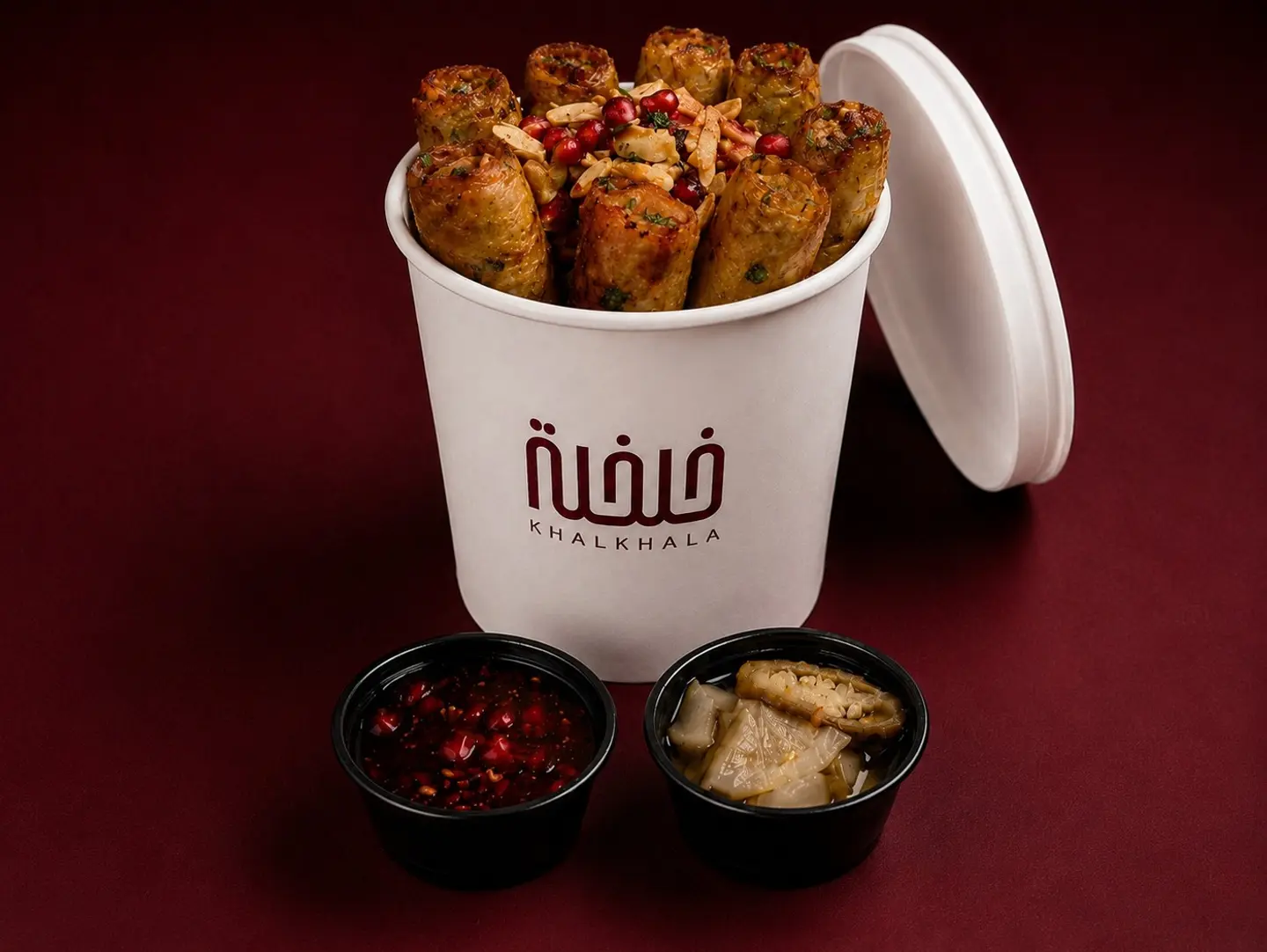 Cup Of Meat Roll Pot
