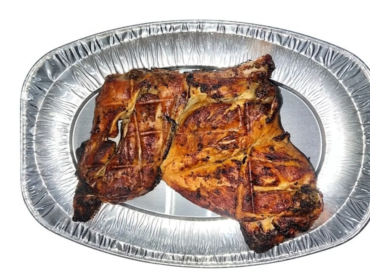 Half Plain Charcoaled Chicken