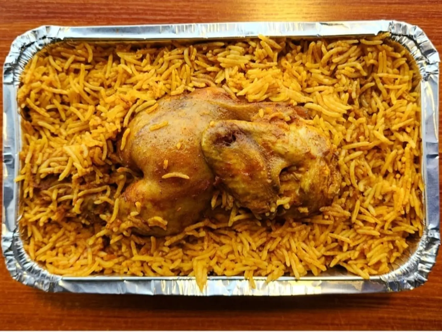 نصف دجاج مظبي