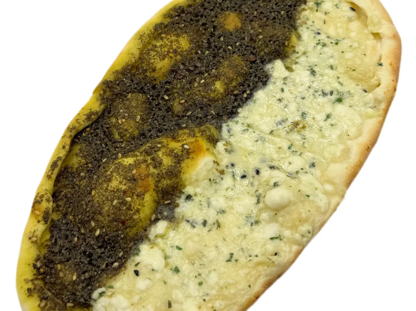 نص نص - زعتر و جبن عكاوي
