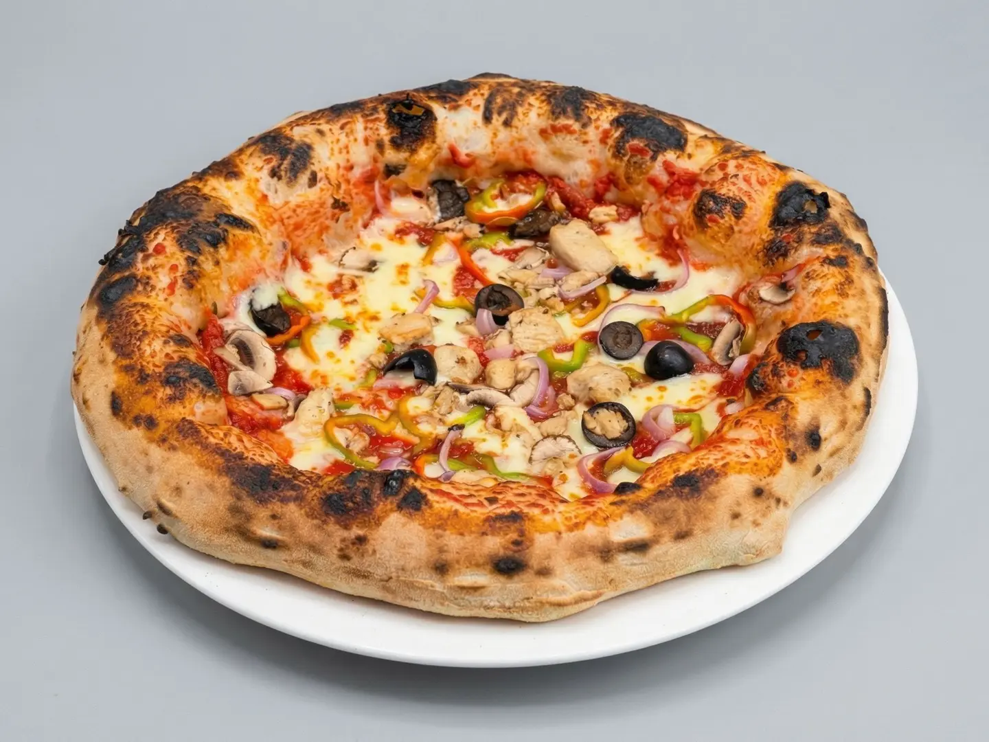 بيتزا سوبر سوبريم الدجاج - كبيرة