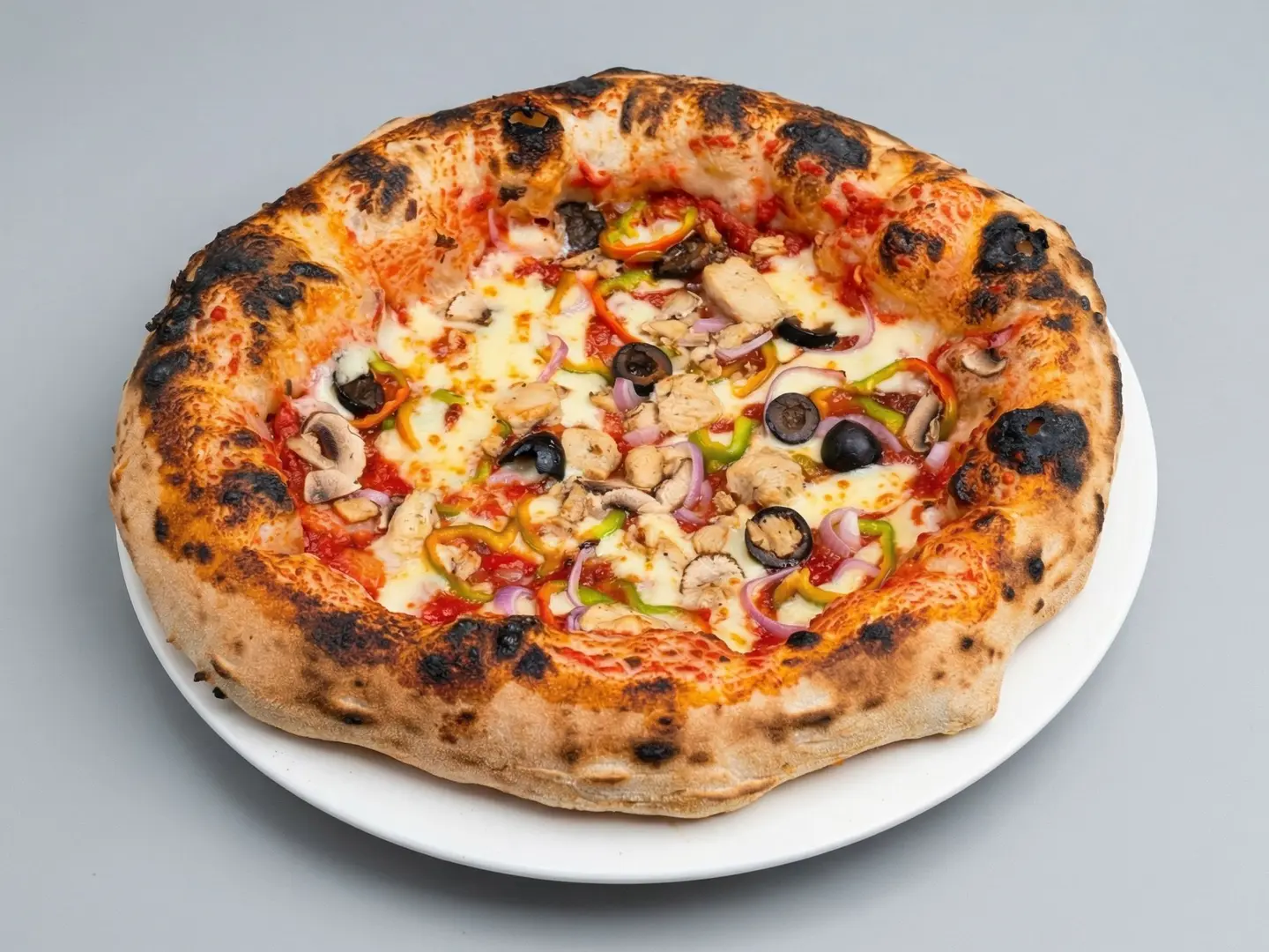 بيتزا سوبر سوبريم الدجاج - صغيرة