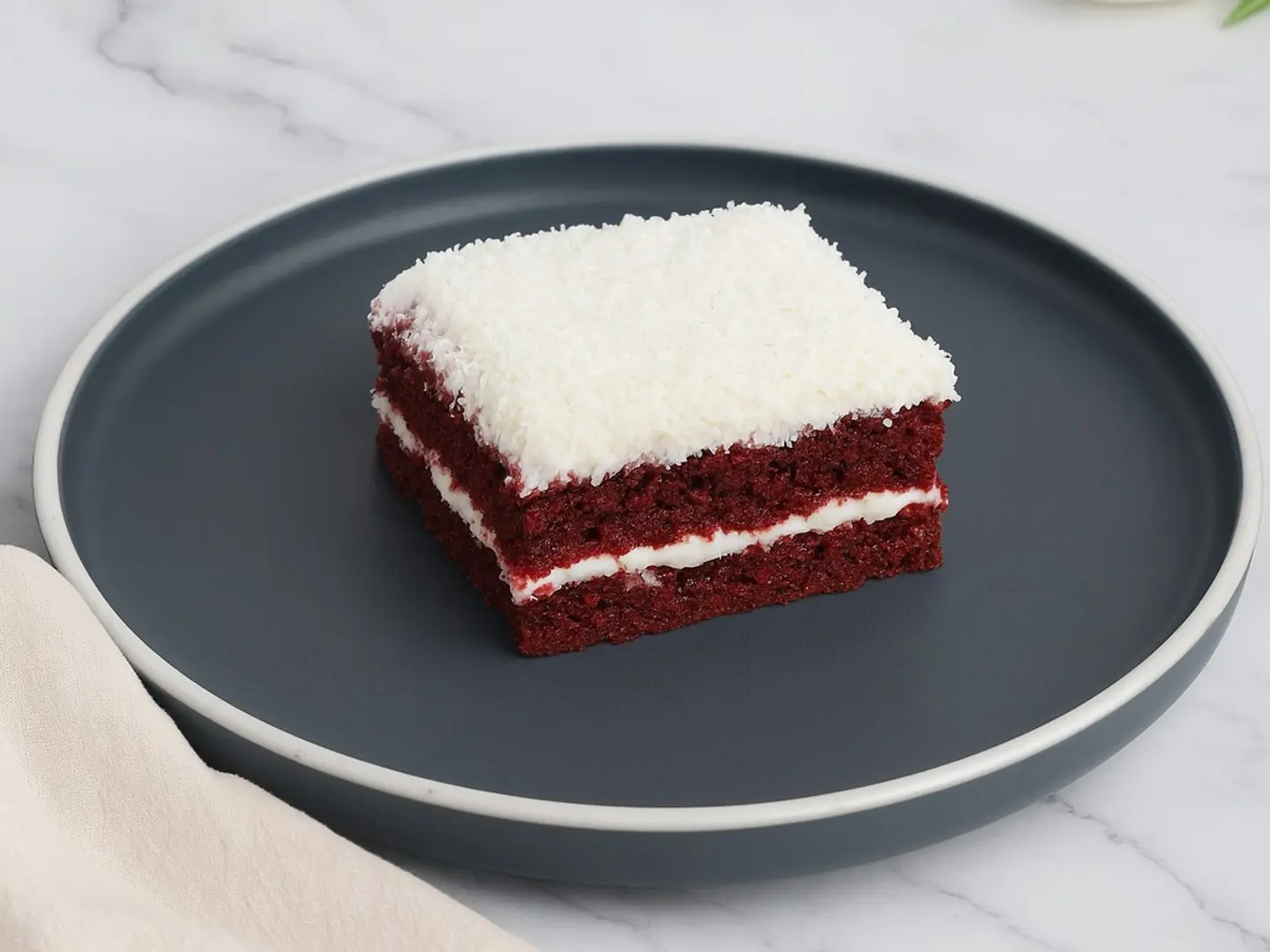 Coconut And Strawberry Cake