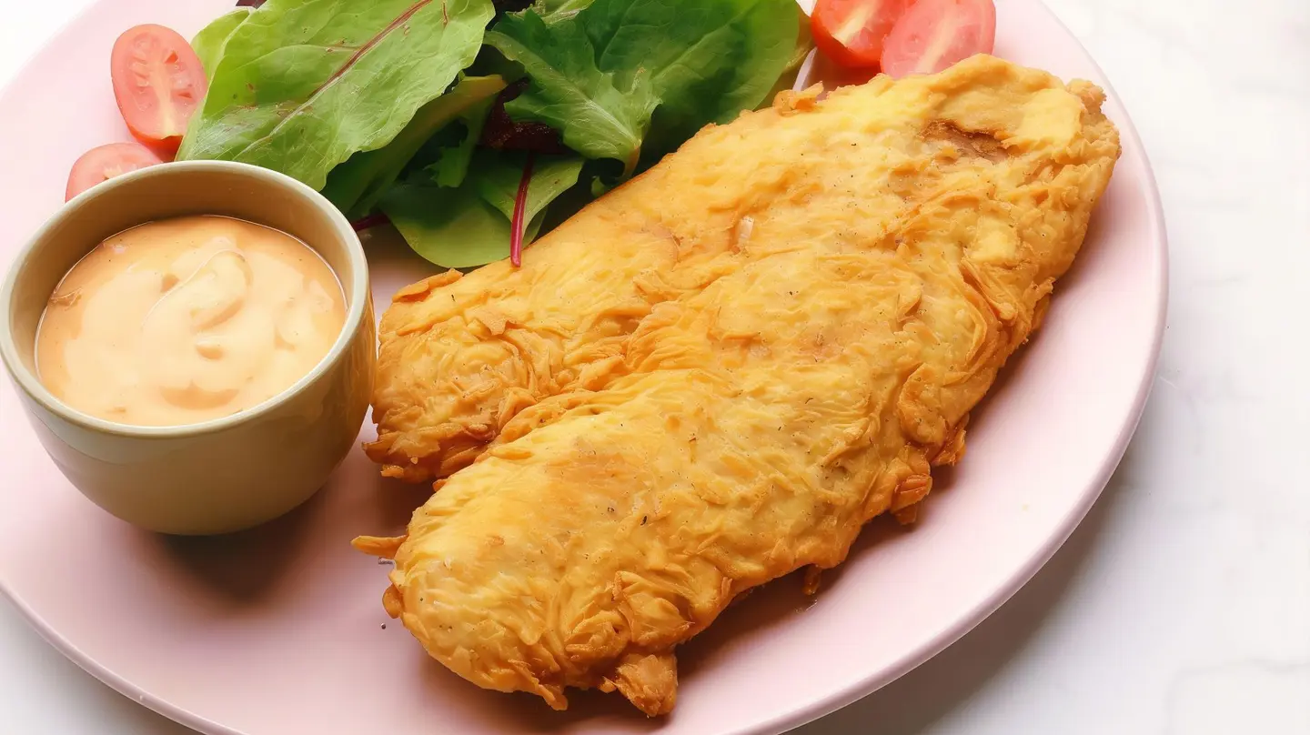 فيليه سمك وتوست