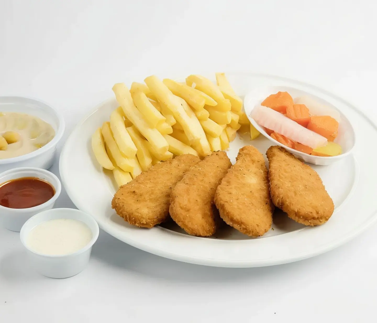 صحن فيليه دجاج وتوست