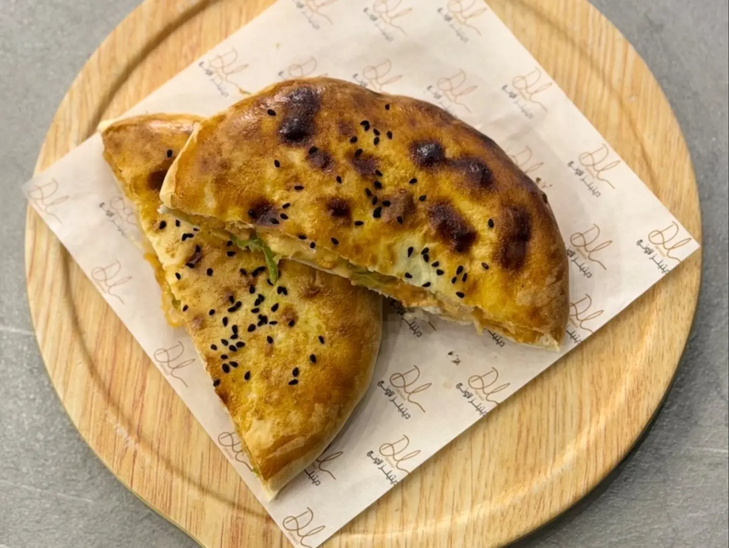 فطيرة باللبنة