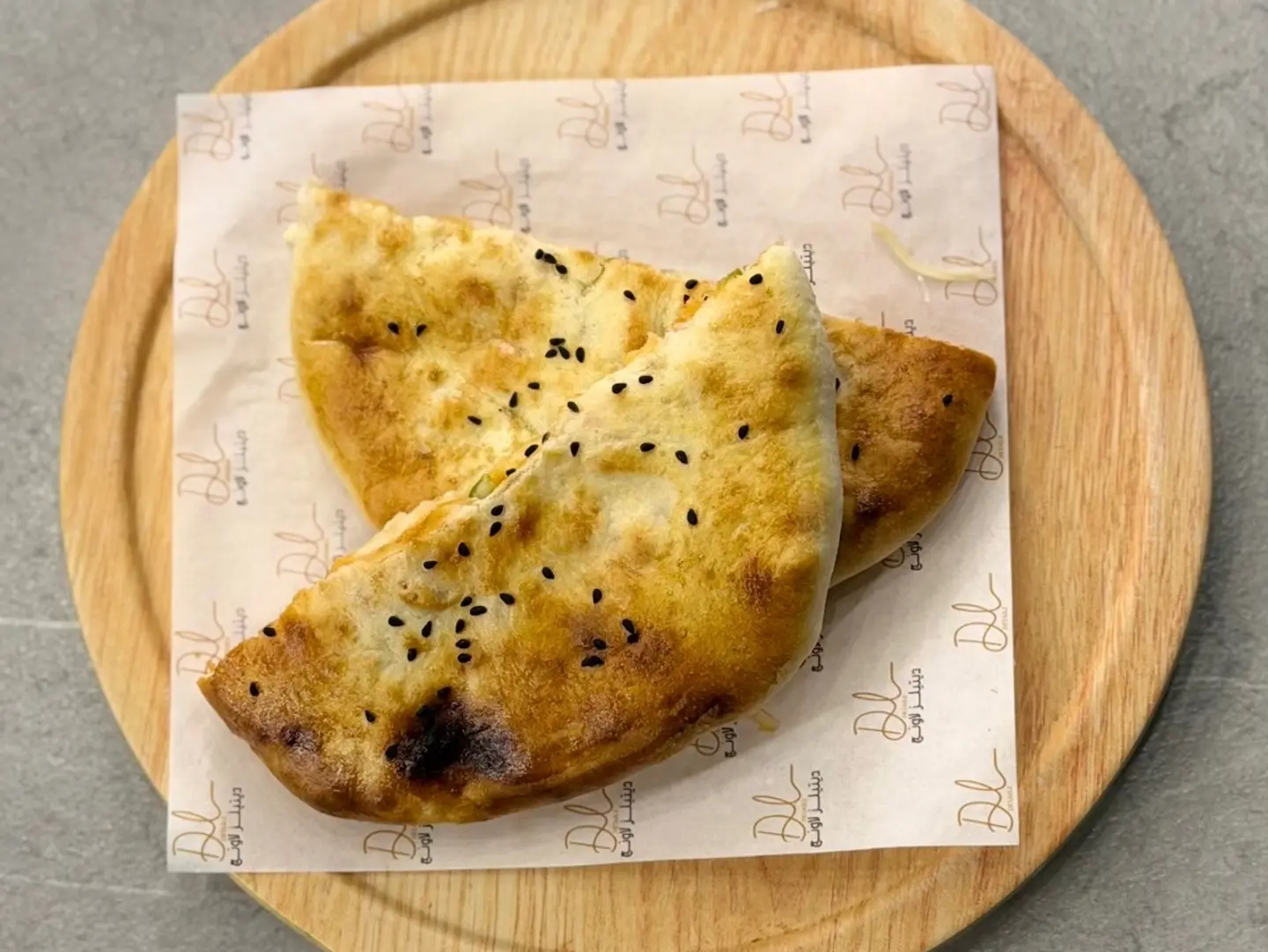 فطيرة باللبنة والعسل