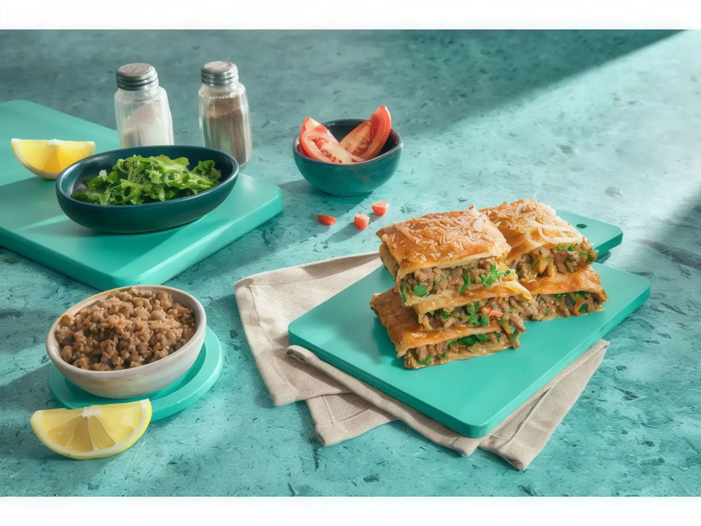 مطبق مالح لحم بلدي