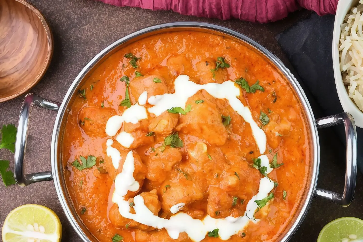 دجاج بالزبدة منزوع العظم