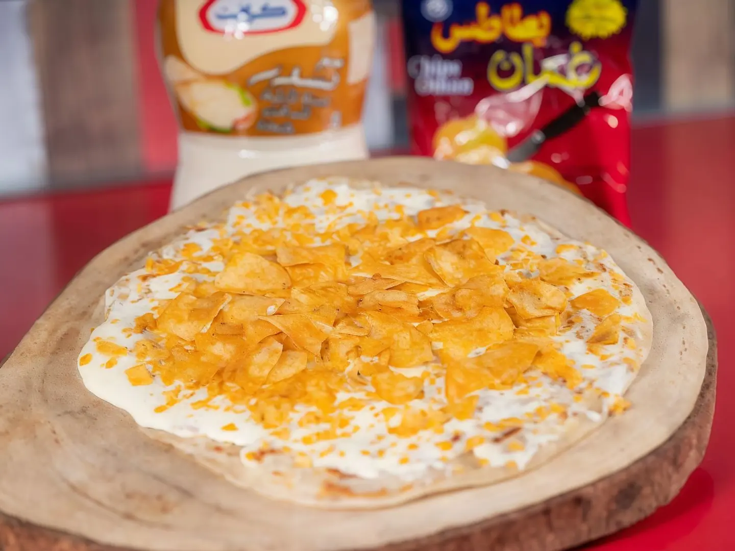 Chapati Cheese With Chips