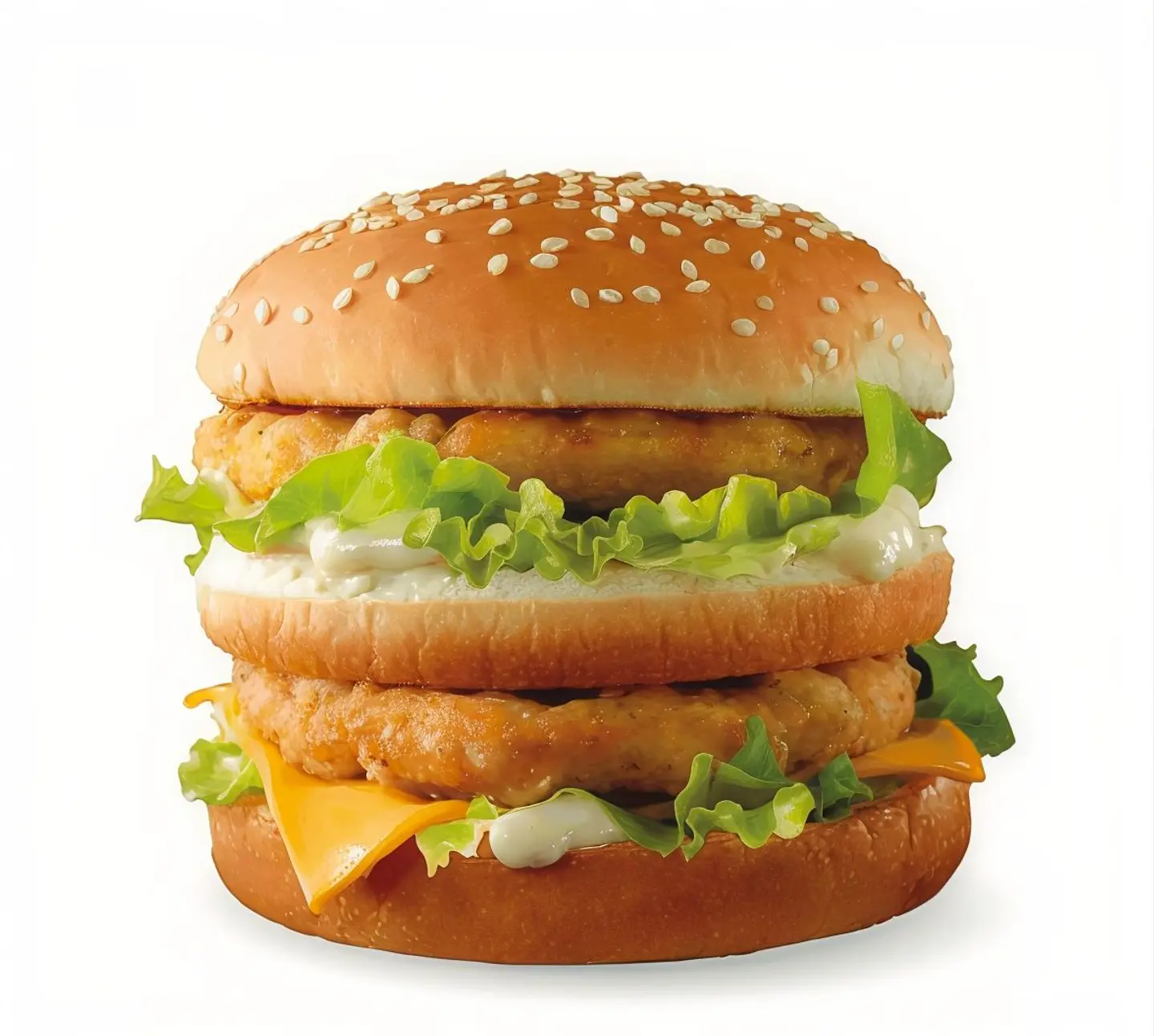 Double Chicken Burger