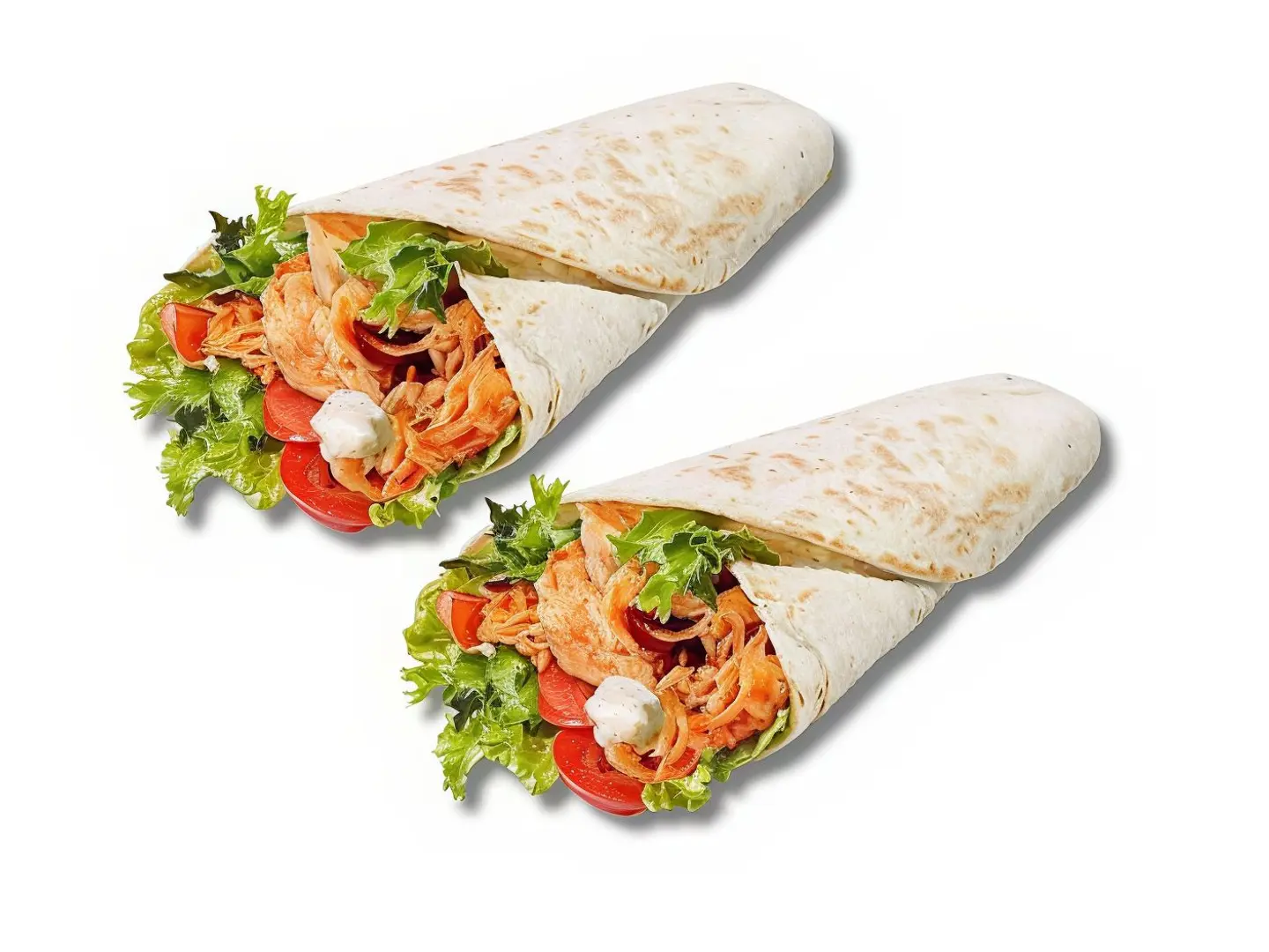 Chicken Wrap 2 Sandwiches