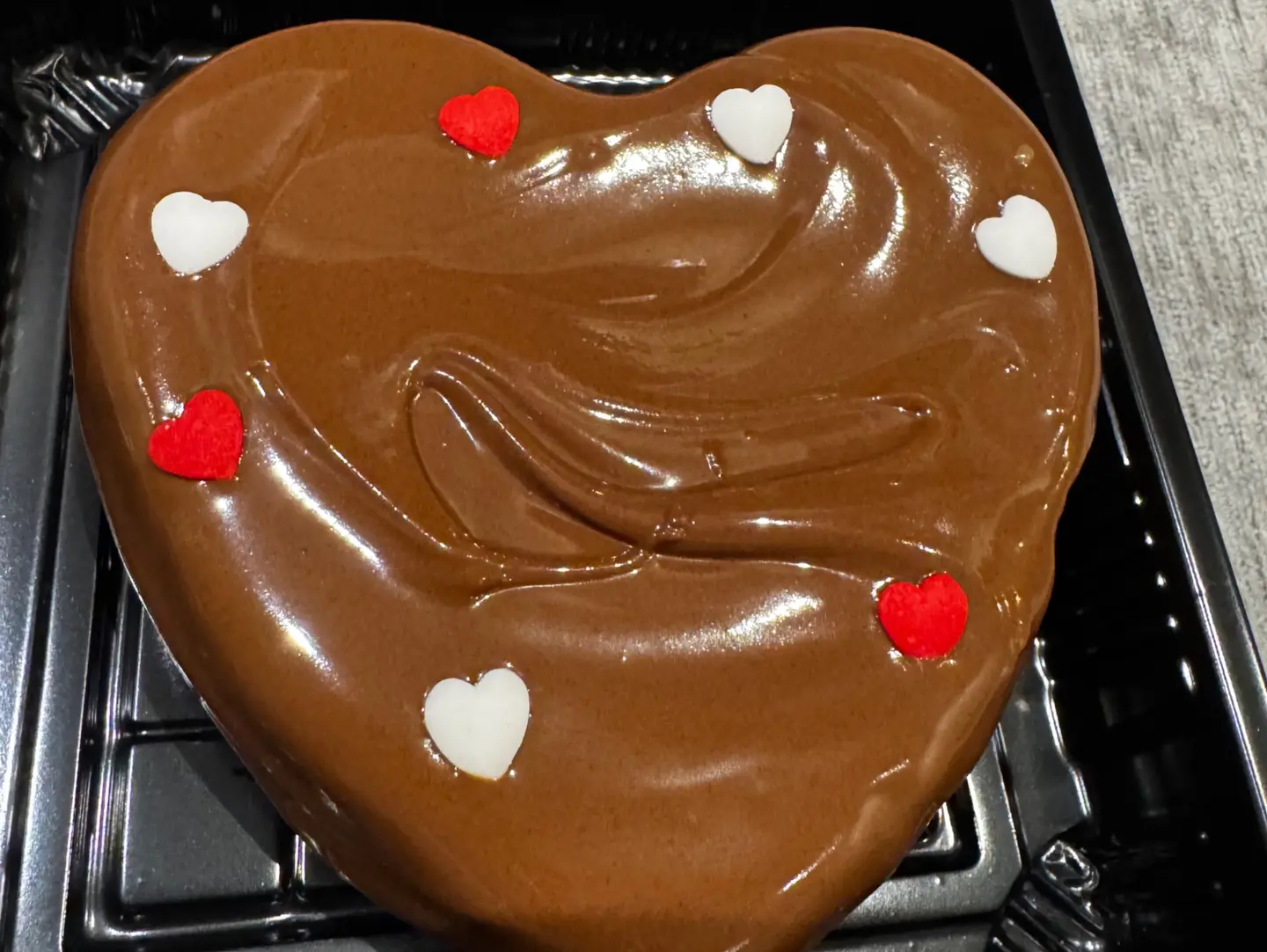 Heart Cookie Cake