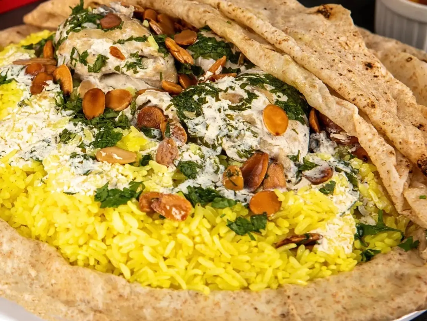 Half A Chicken Mansaf