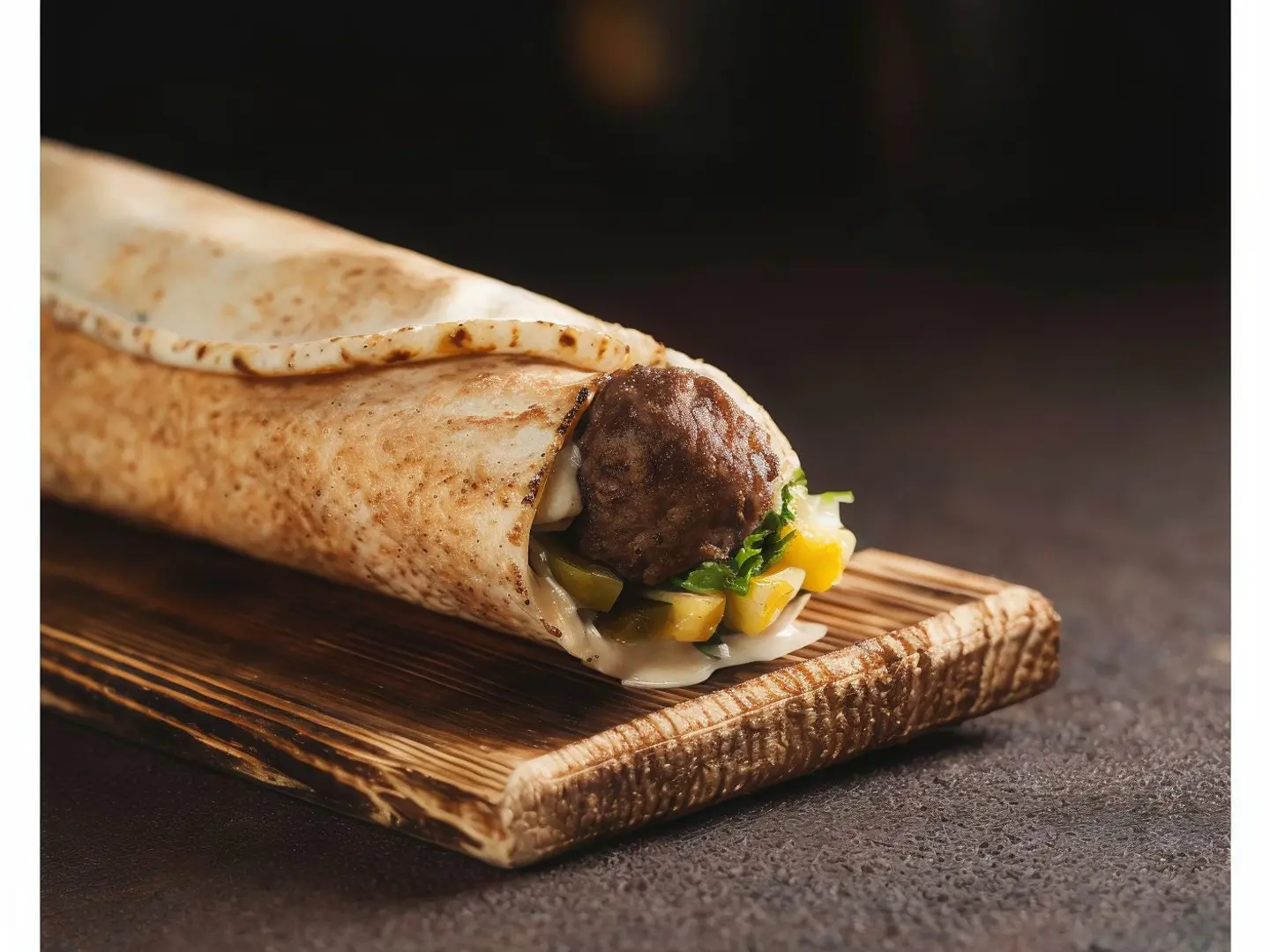 Meat Kabab Sandwich